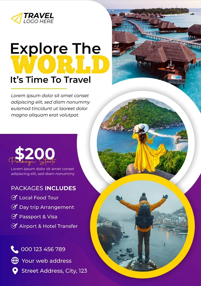 Travel & Tours Flyer 361