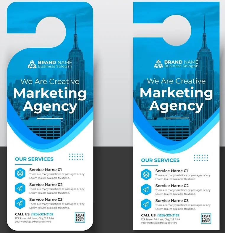 Employment Door Hanger 210