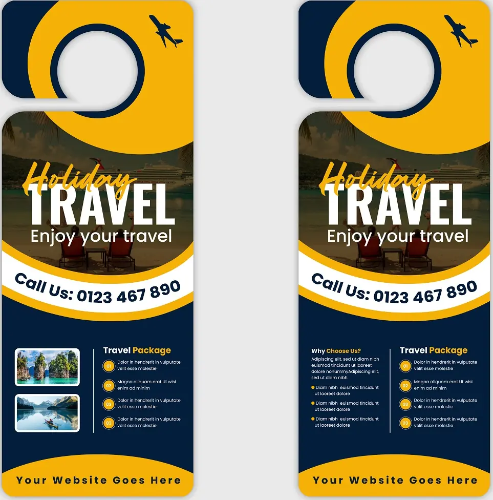 Travel & Tours Door Hanger 170