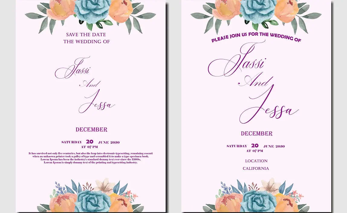 Wedding Invitations 331