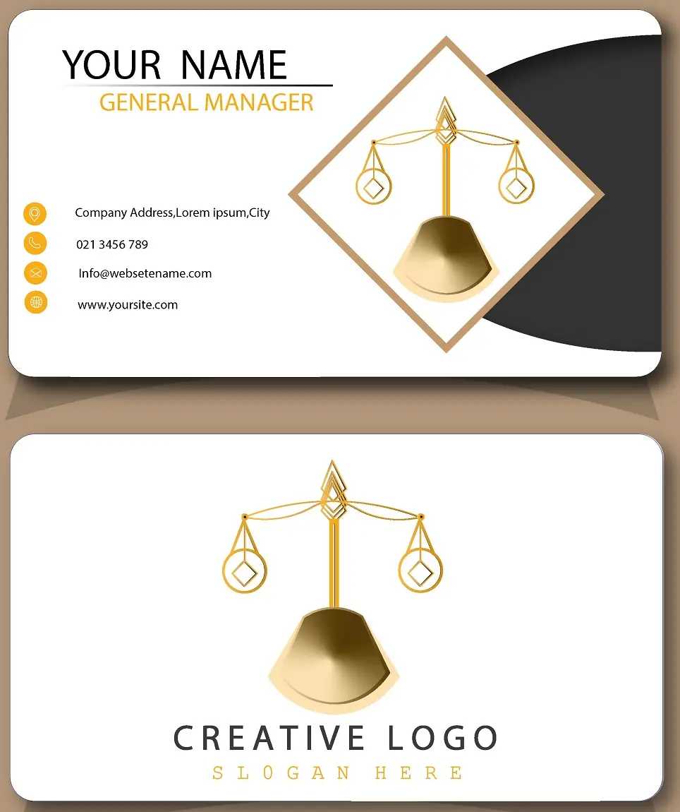 Law Firm Business Card 121