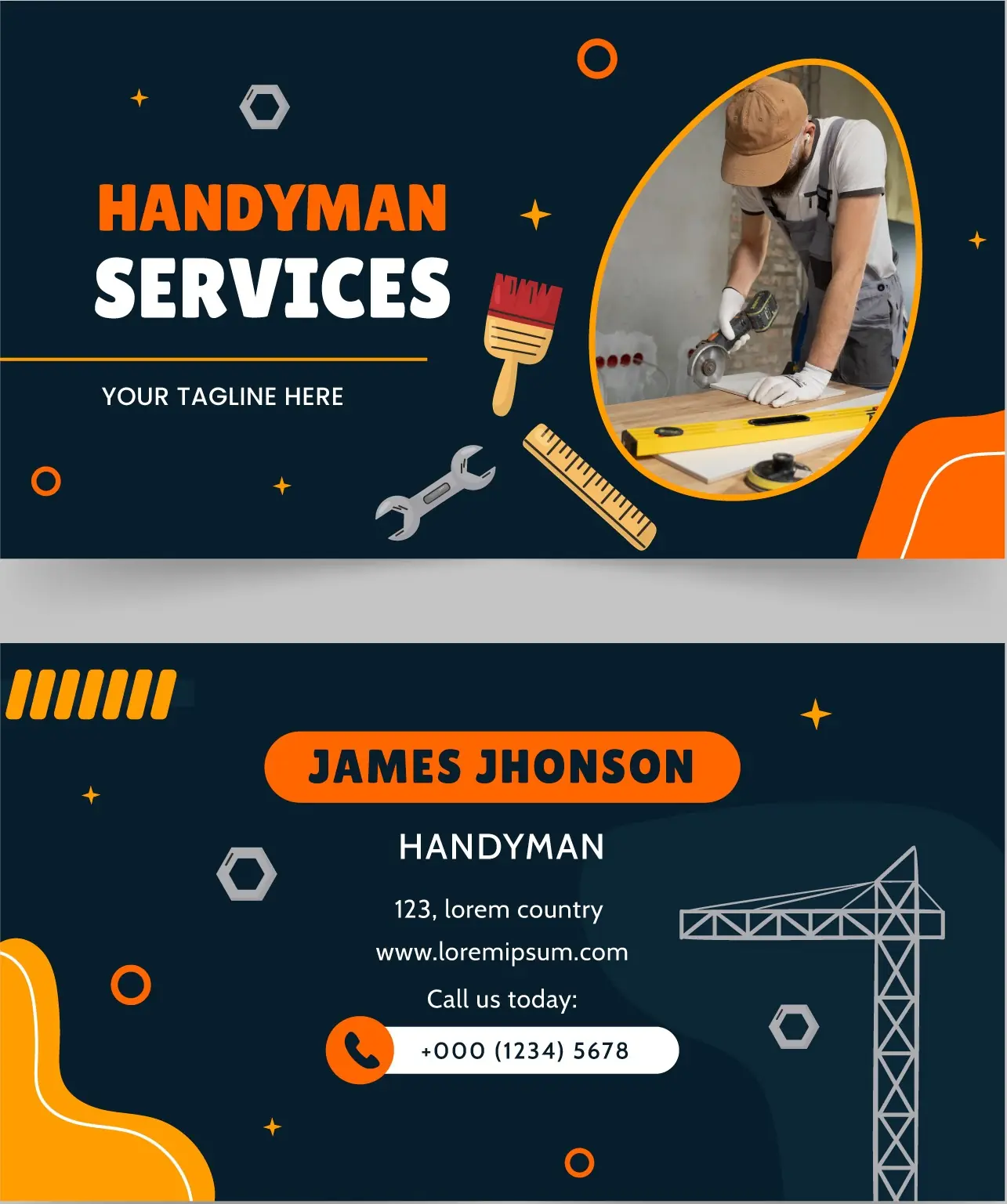 Electricians Business Card 191