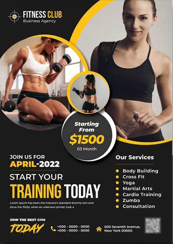 Fitness & Gym Flyer 131
