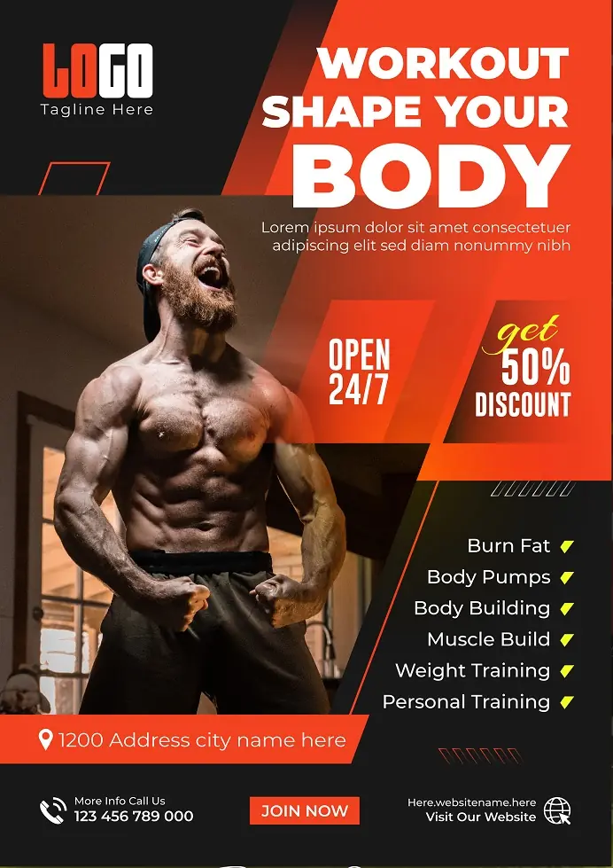 Fitness & Gym Flyer 371