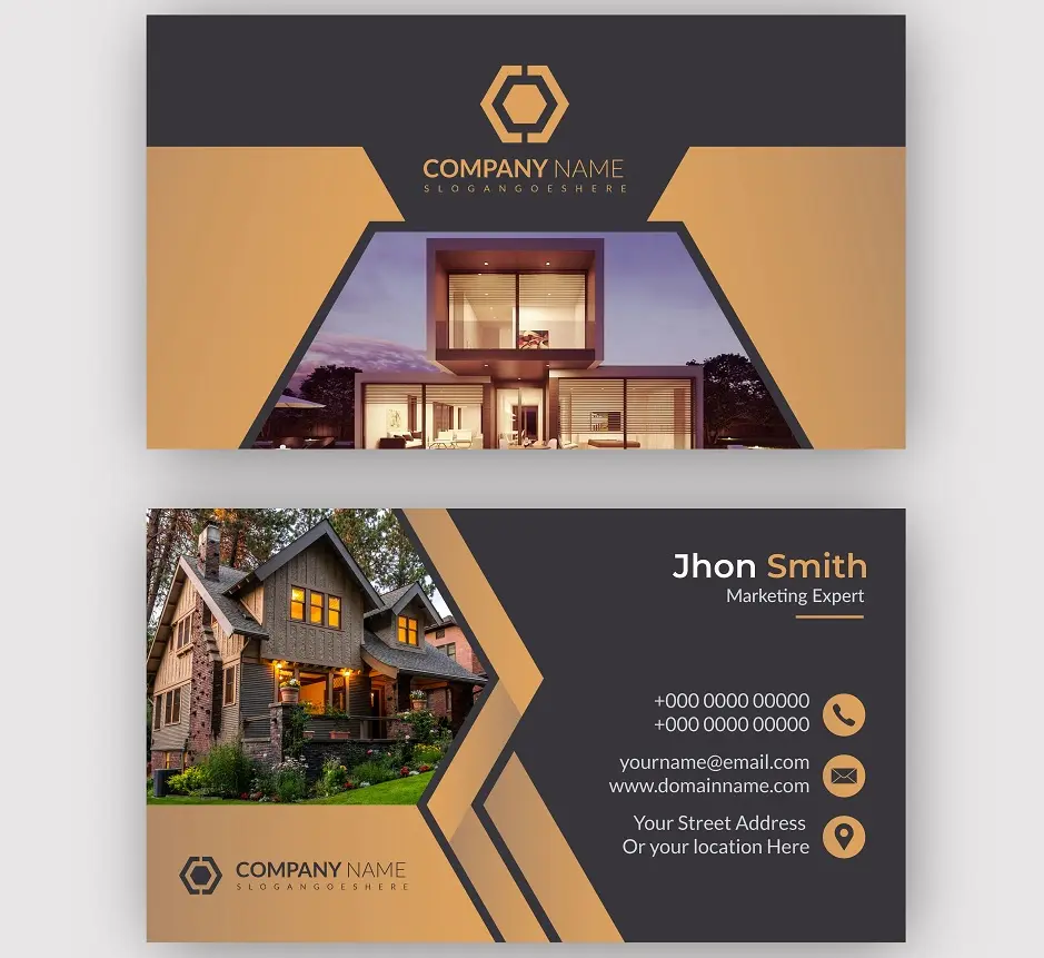 Real Estate Business Card 221