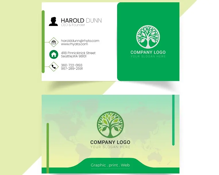 Nonprofits Business Card 161