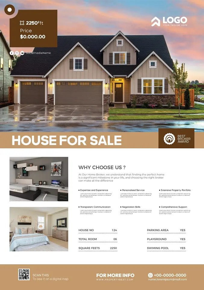 Real Estate Flyer 161