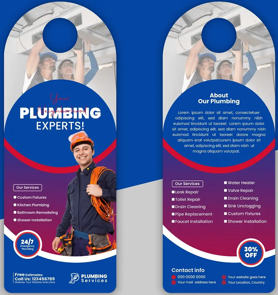 Plumbing Door Hanger 161