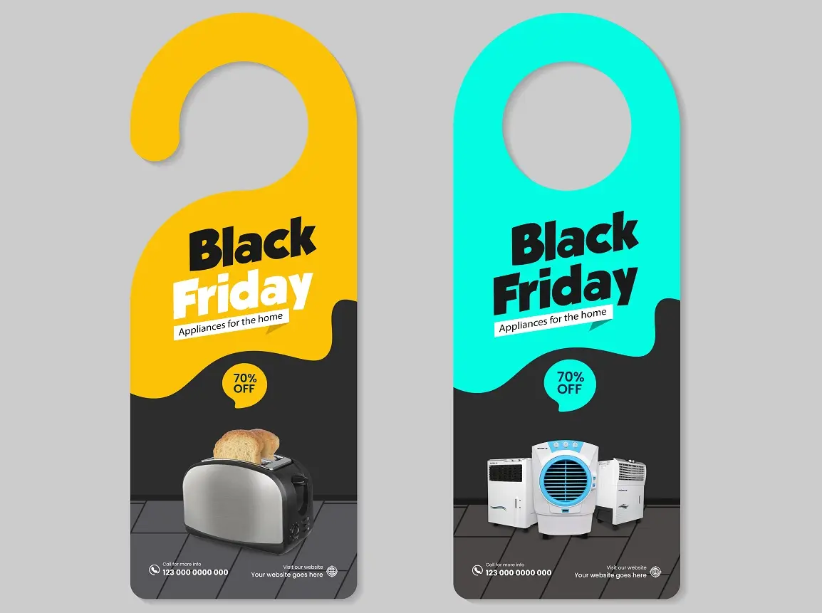 eCommerce Door Hanger 131