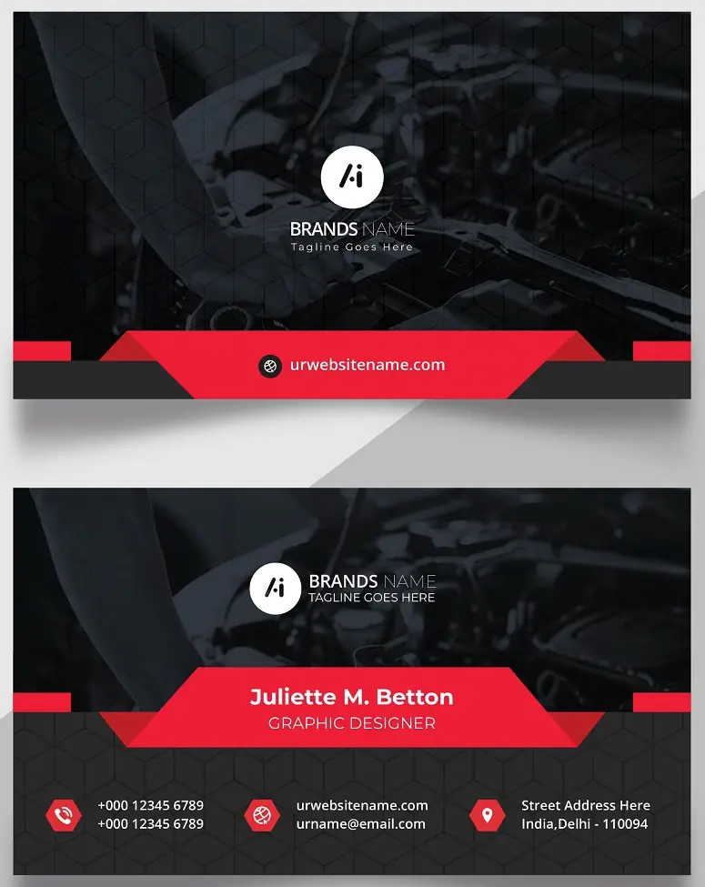 Automotive Business Card 111