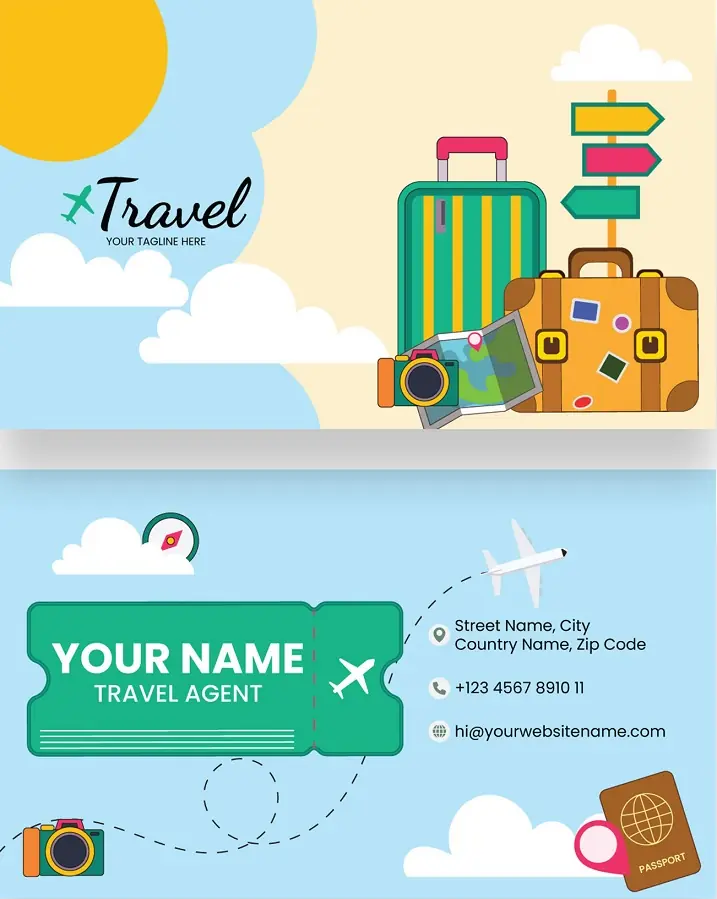 Travel & Tours Business Card 311