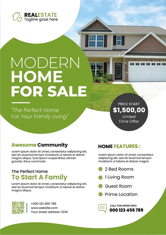 Real Estate Flyer 291