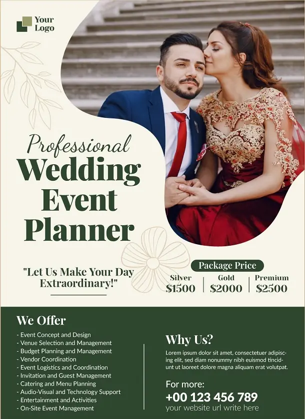 Wedding Planner Flyers 101