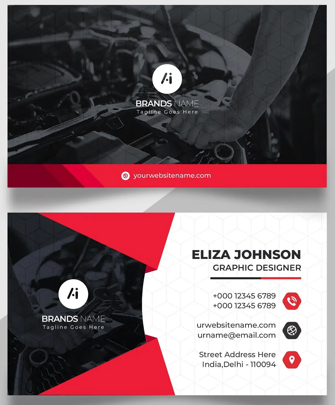Automotive Business Card 161