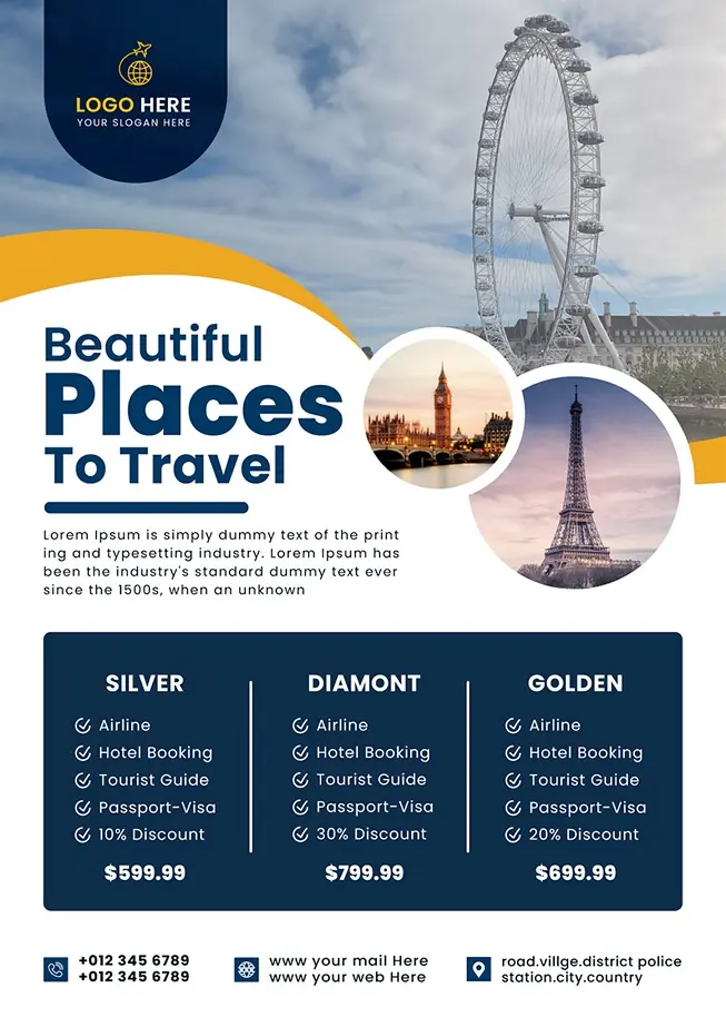 Travel & Tours Flyer 251