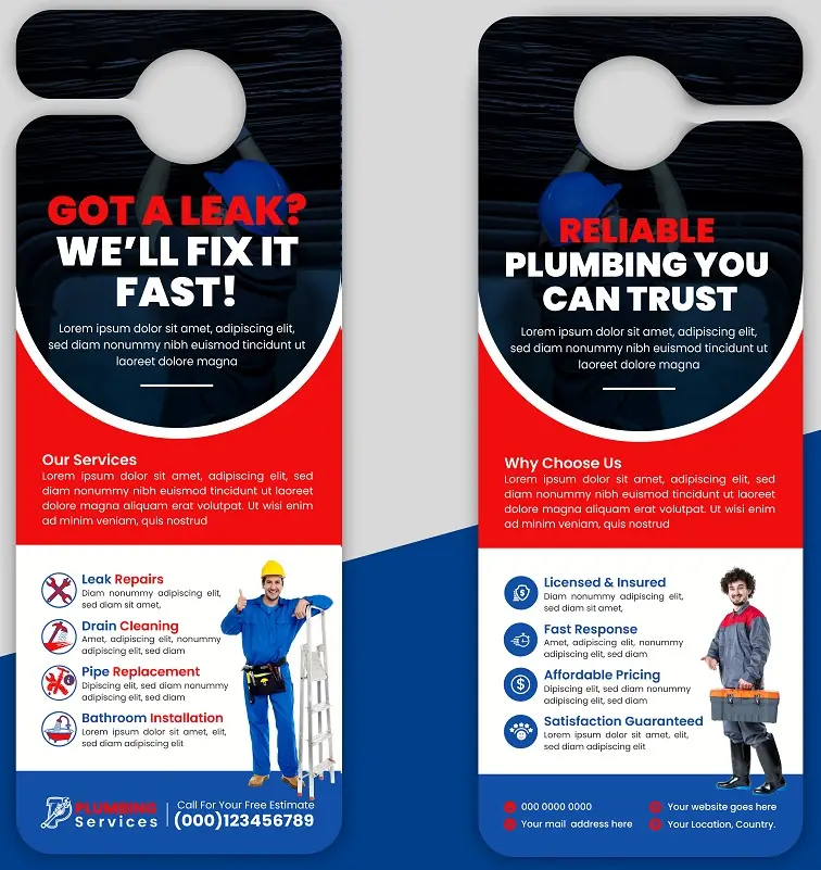 Roofers Door Hanger 181