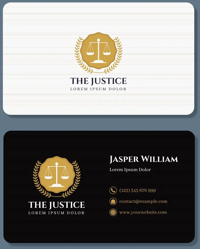 Law Firm Business Card 231