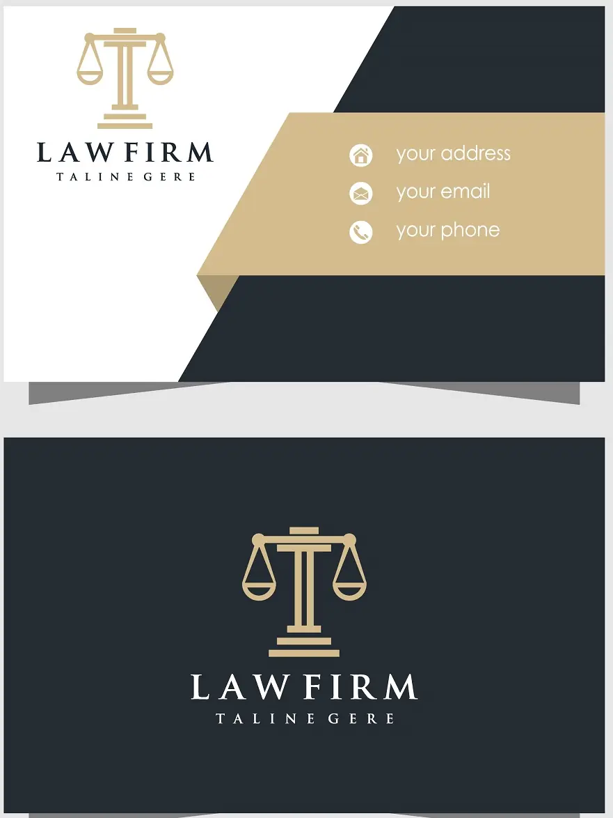 Law Firm Business Card 291