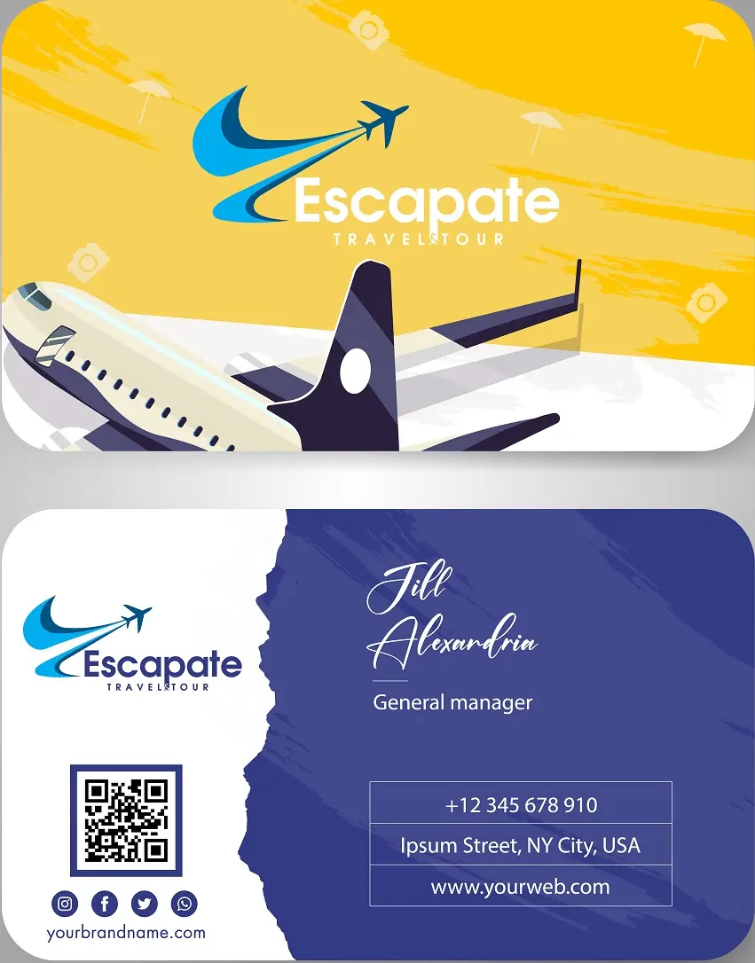 Travel & Tours Business Card 151
