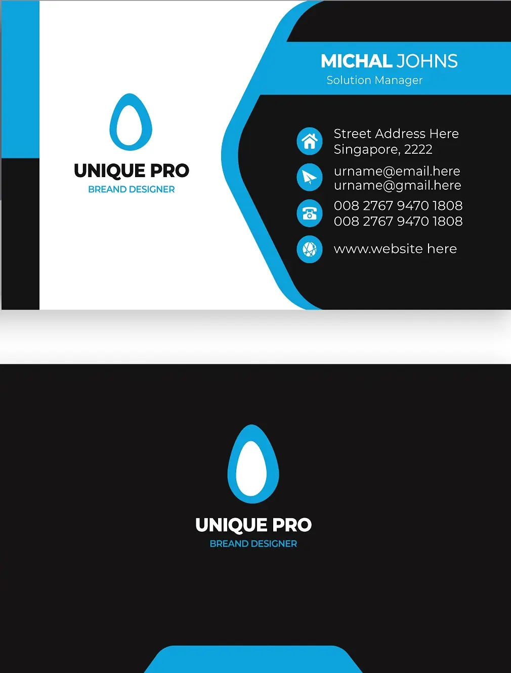 Plumbing Business Card 301