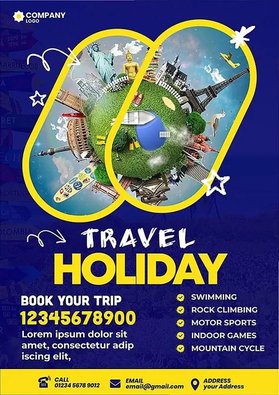Travel & Tours Flyer 141