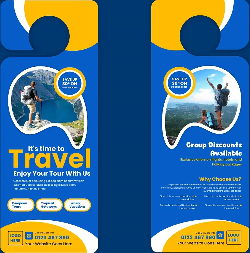 Travel & Tours Door Hanger 201