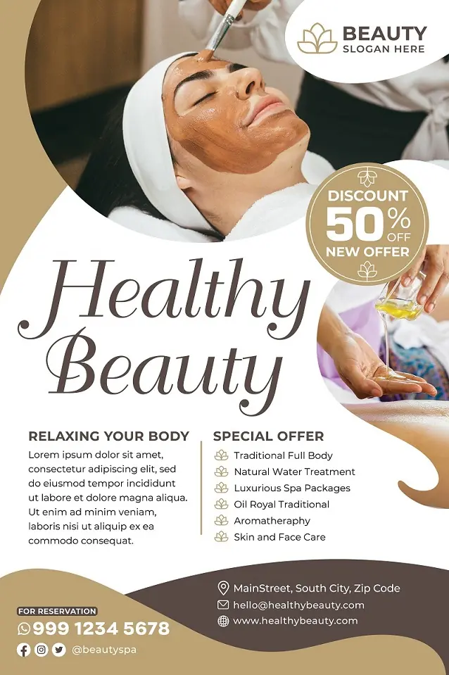 Salons & Spas Flyer 151