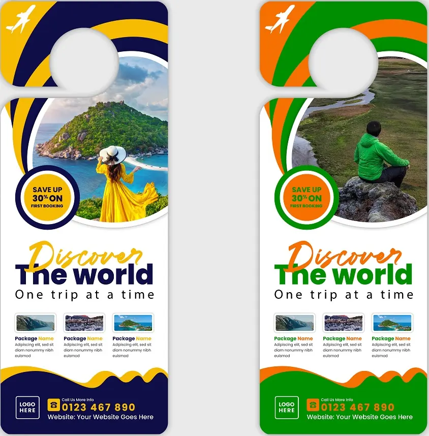 Travel & Tours Door Hanger 150