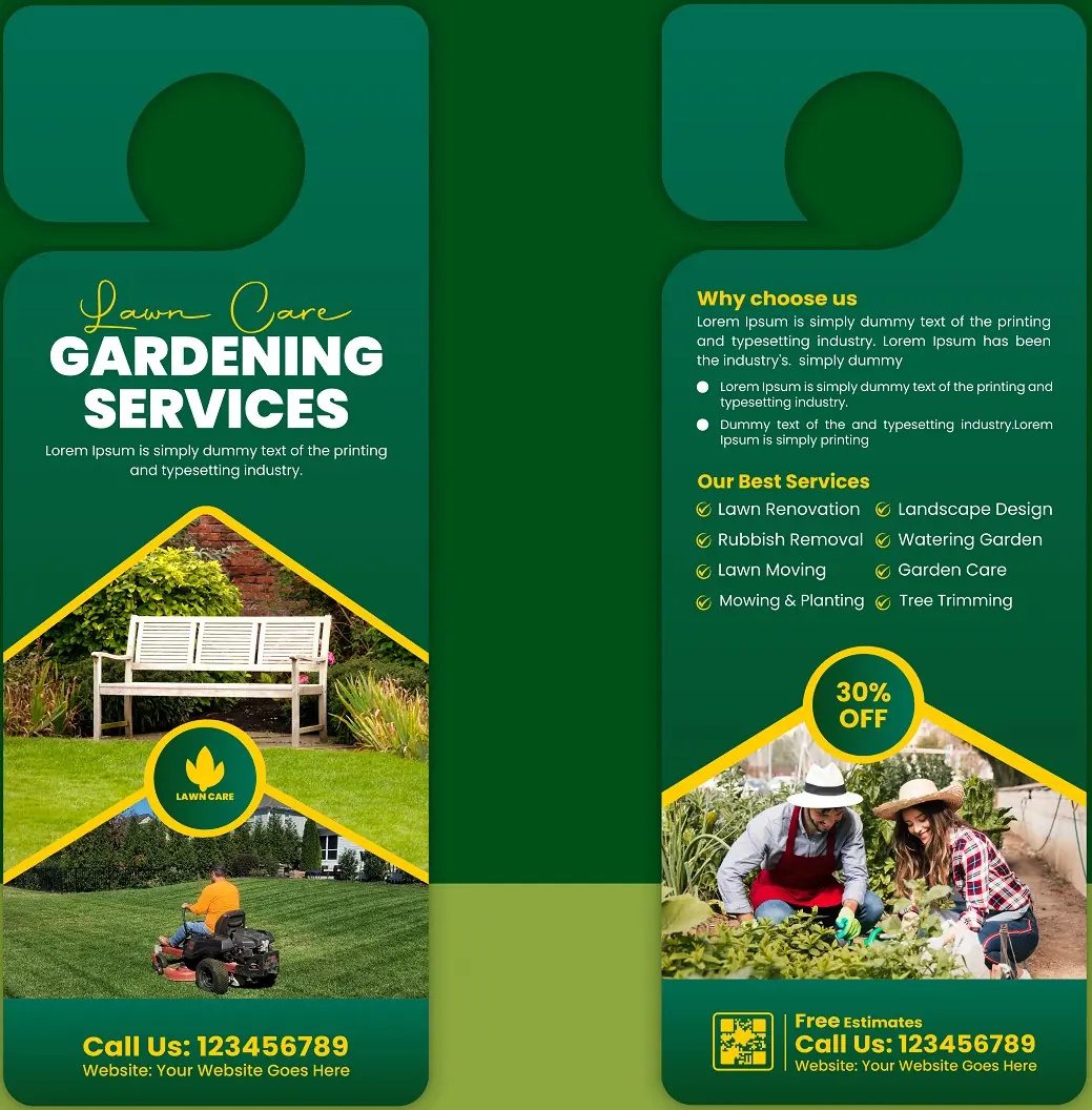 Gardening Door Hanger 401