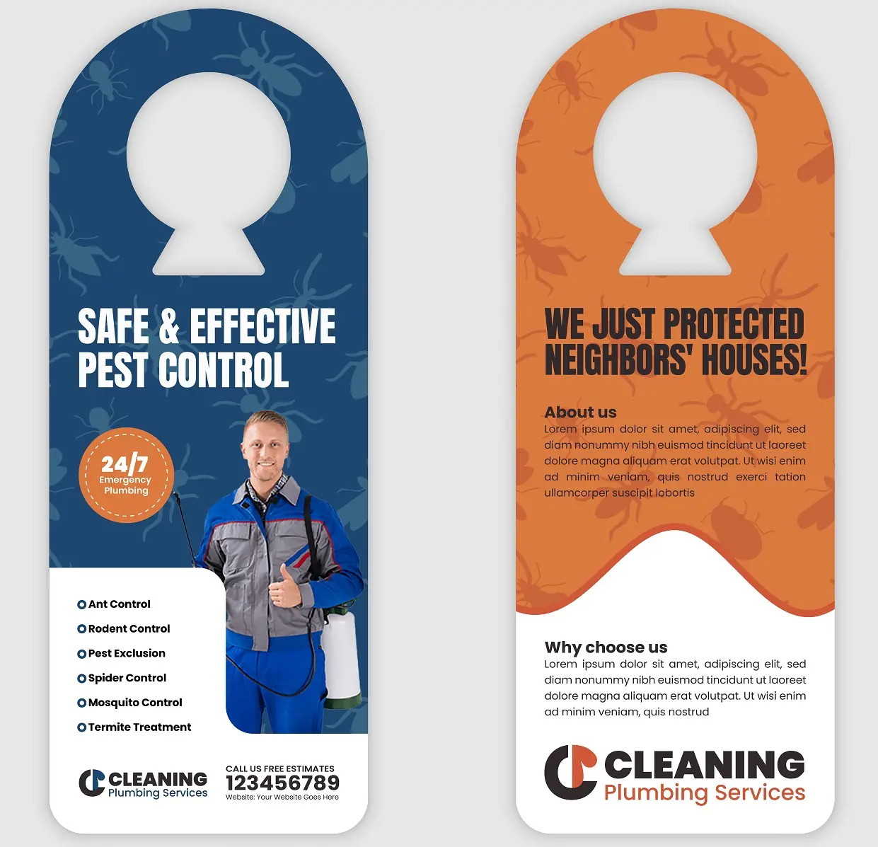 Roofers Door Hanger 271