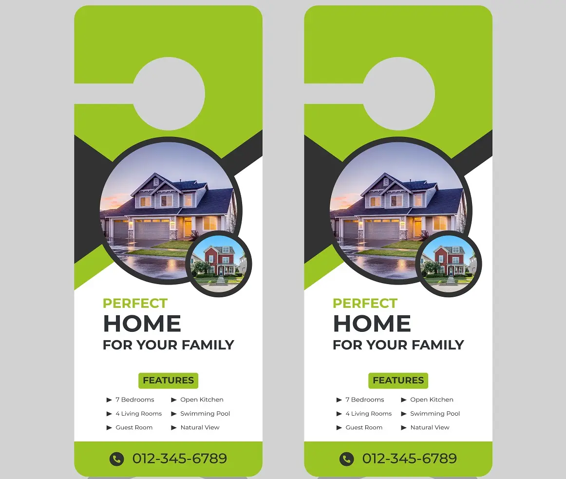 Real Estate Door Hanger 181