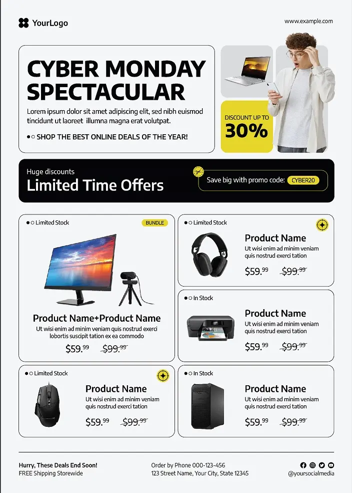 eCommerce Flyer 141