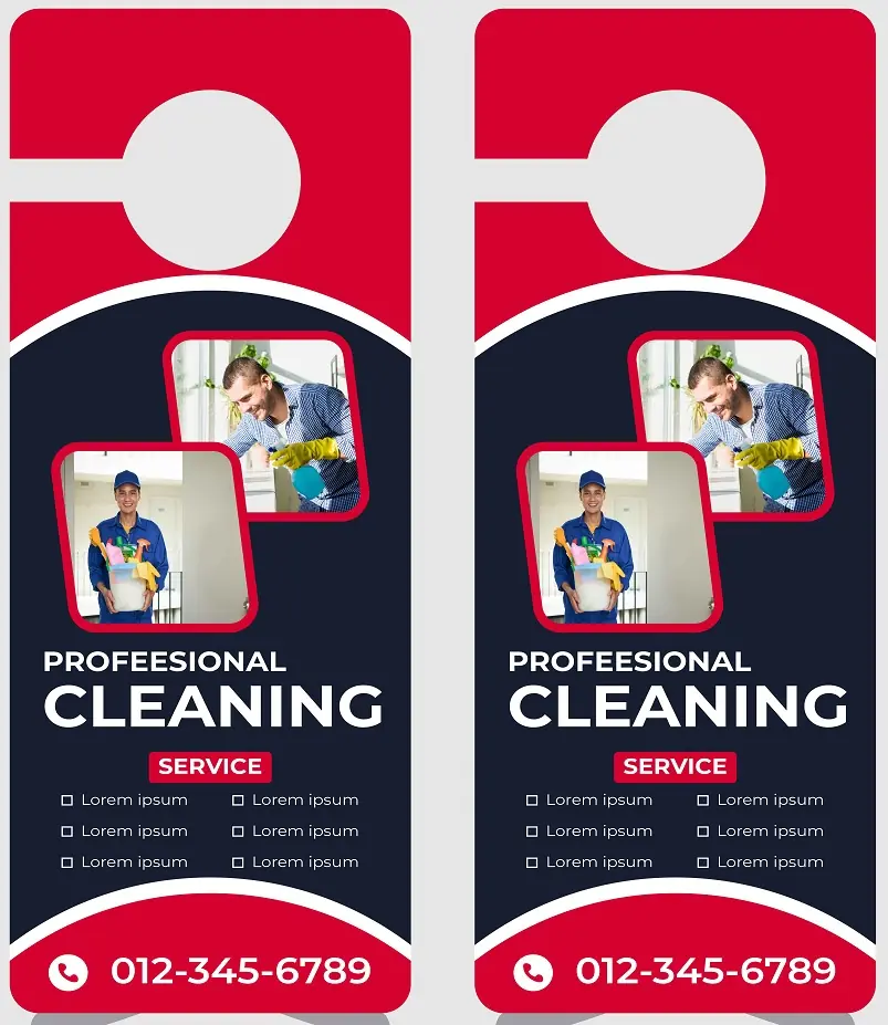 Cleaners Door Hanger 171