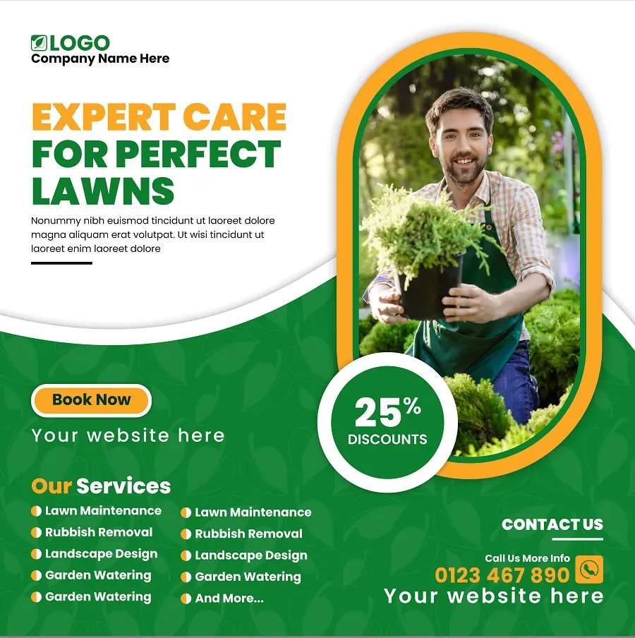Gardening Flyer 351