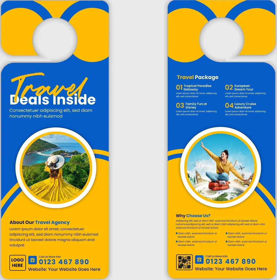 Travel & Tours Door Hanger 221