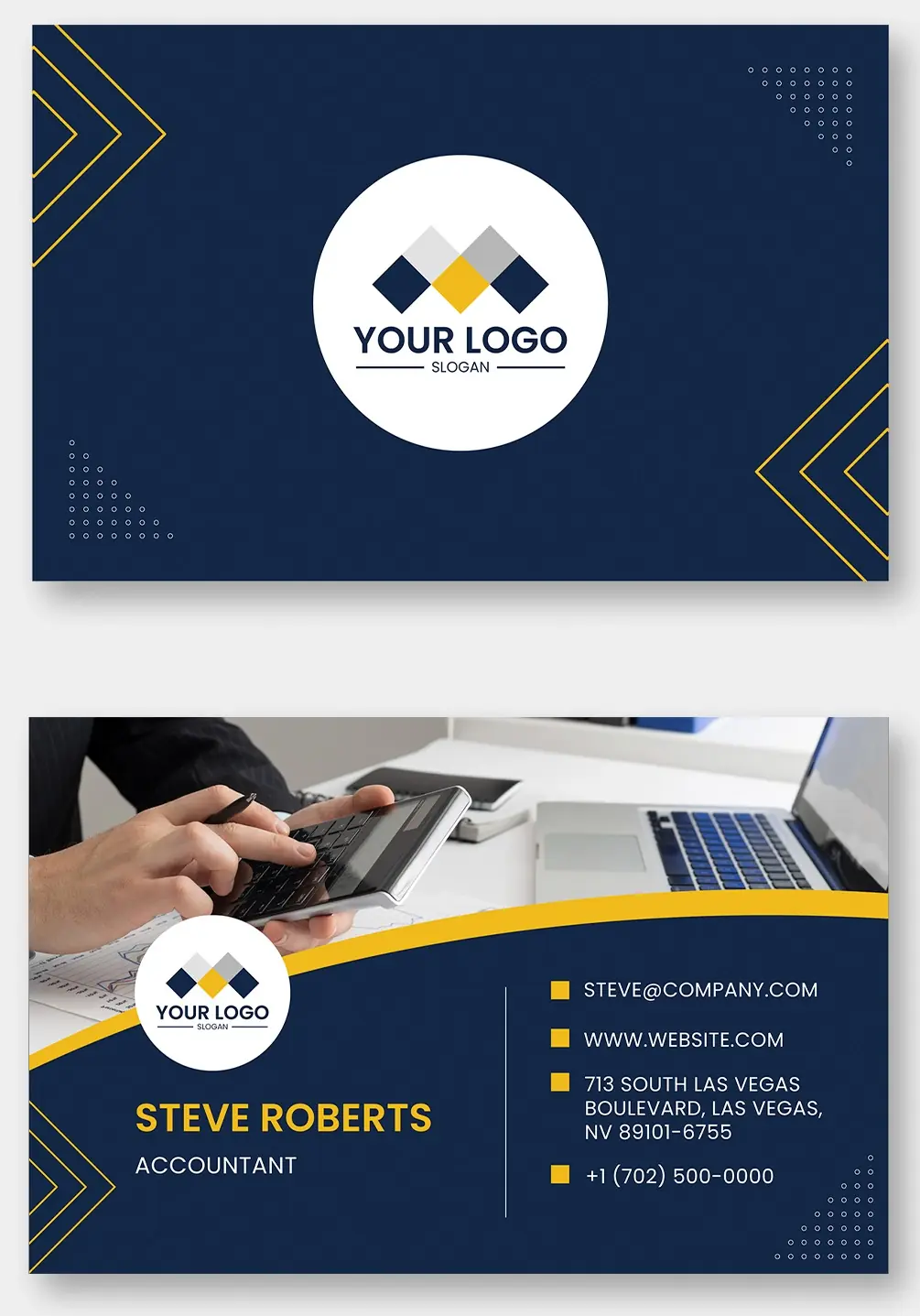 Accountant Busines Card 802