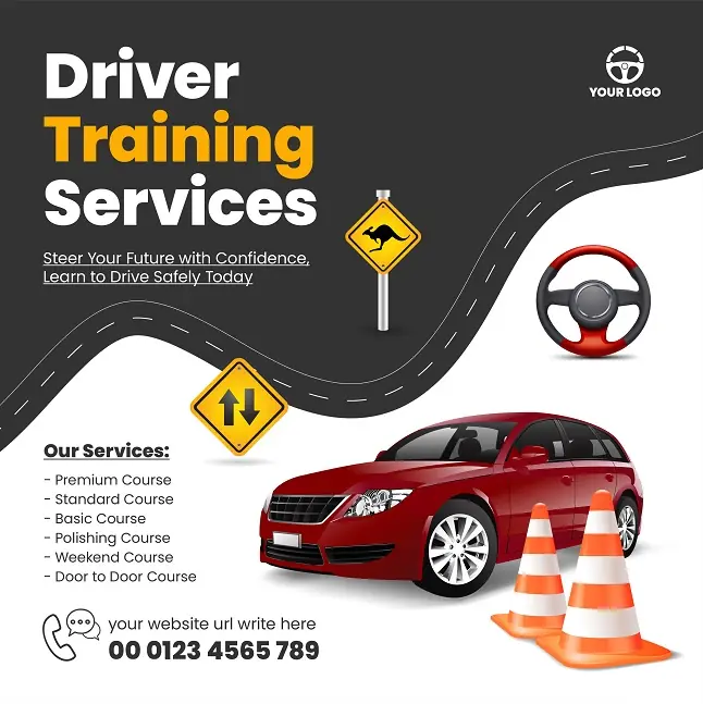 Driving School Flyer 152