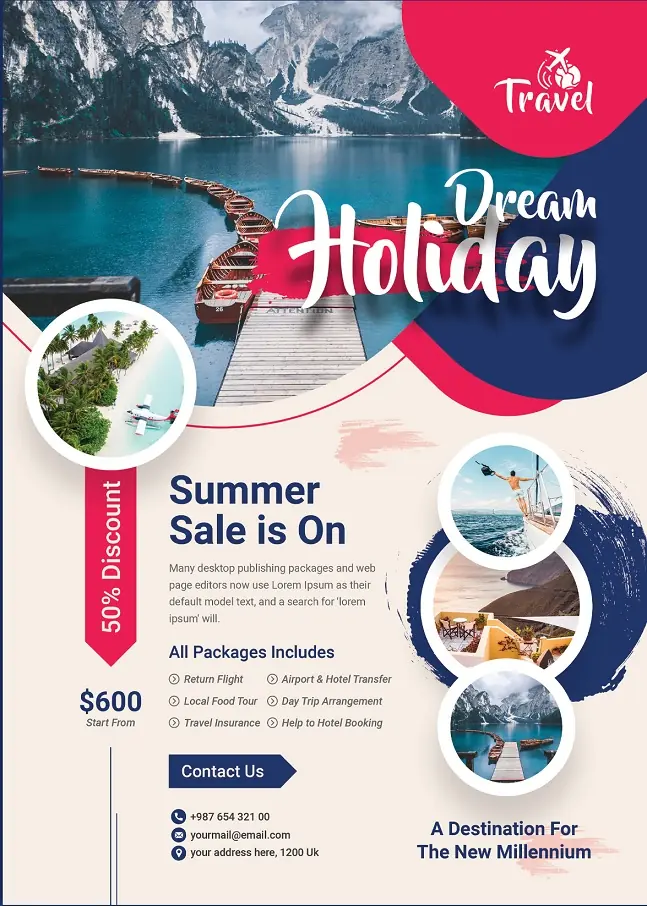 Travel & Tours Flyer 171