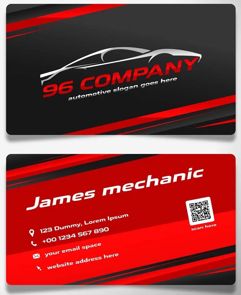 Automotive Business Card 381