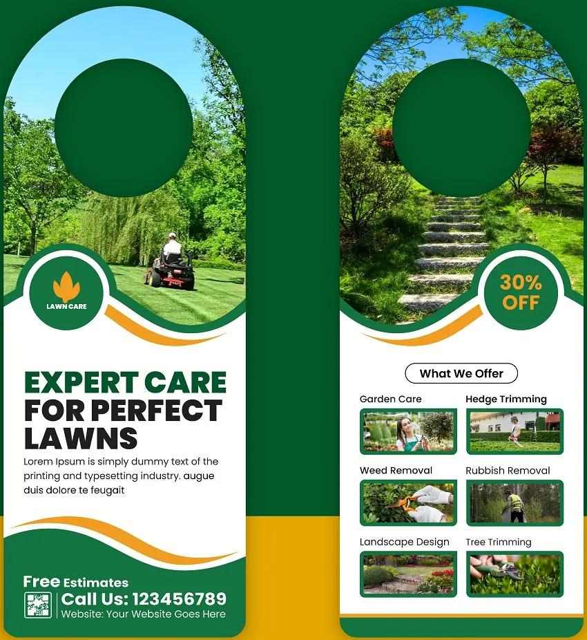 Gardening Door Hanger 411