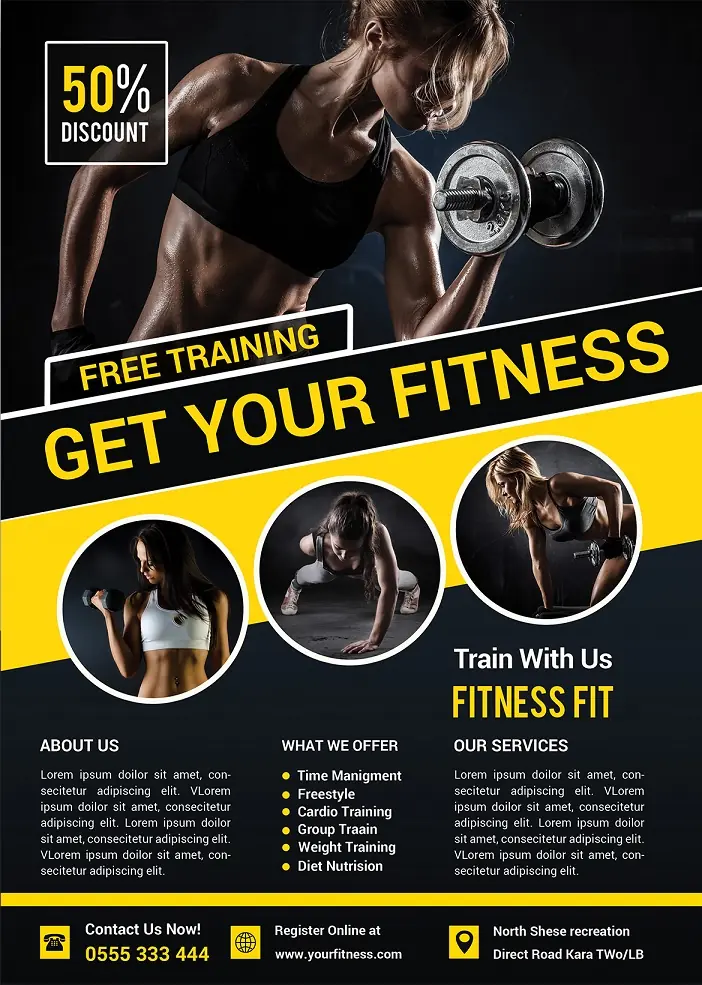 Fitness & Gym Flyer 321