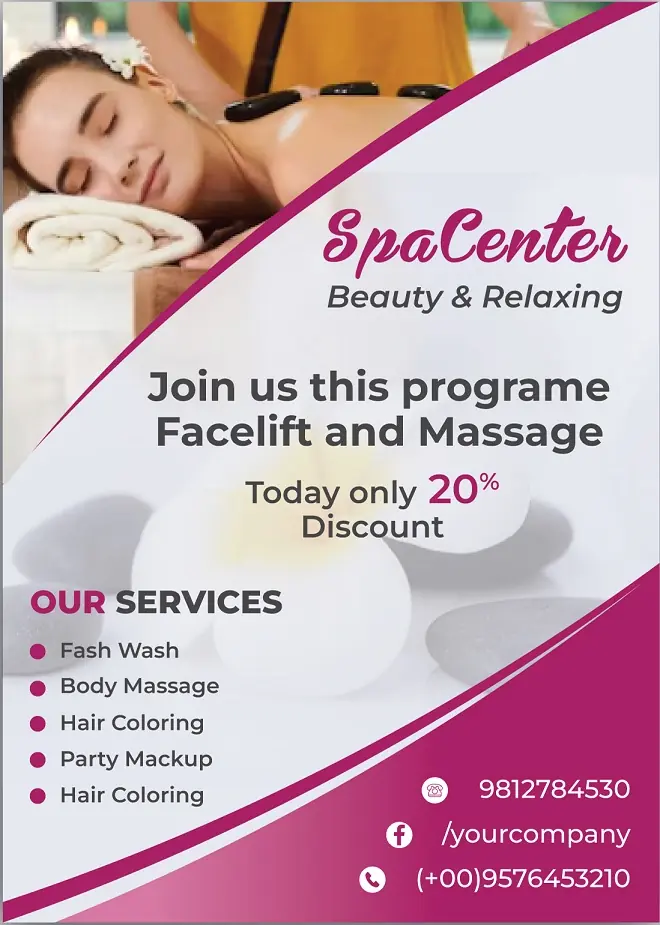 Salons & Spas Flyer 101