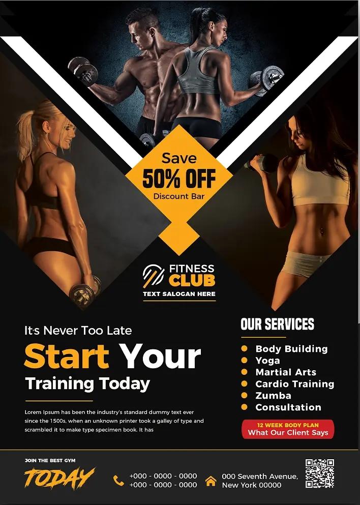 Fitness & Gym Flyer 121