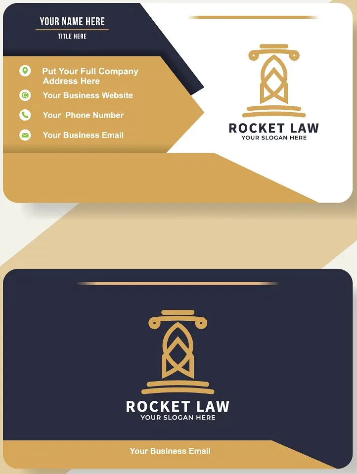 Law Firm Business Card 151