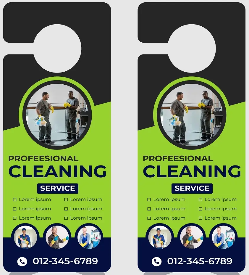 Cleaners Door Hanger 281