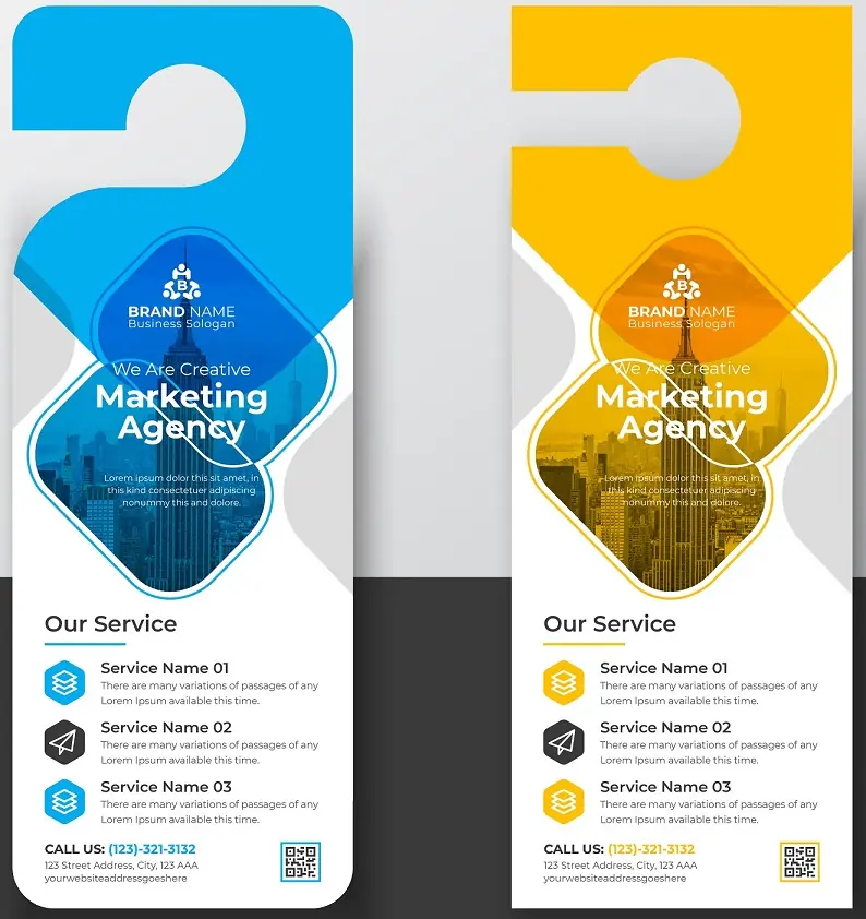 Finance Door Hanger 270